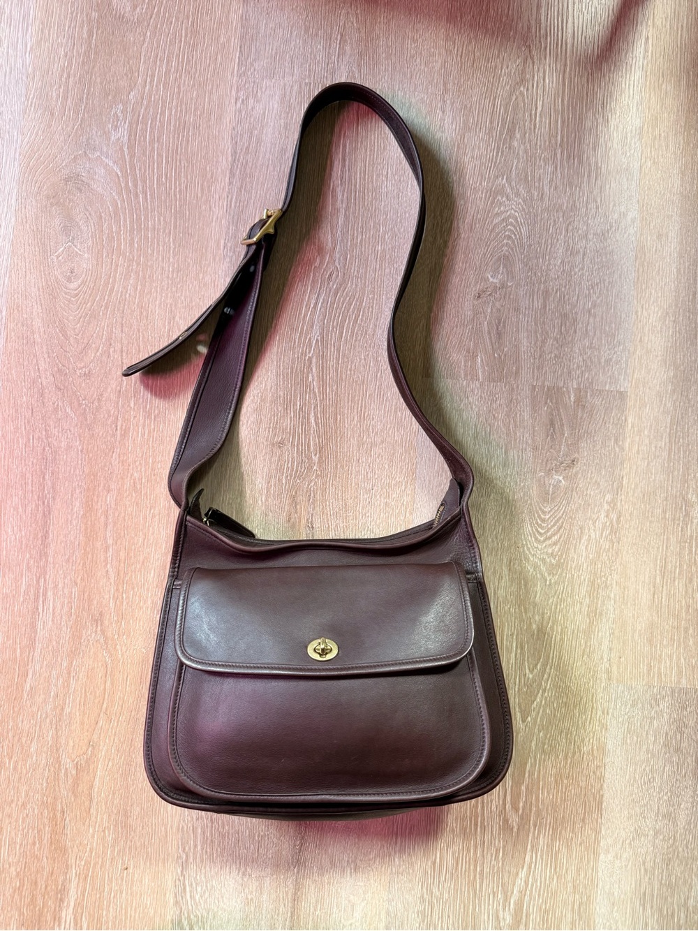 Vintage coach maple mahagony Taft bag
